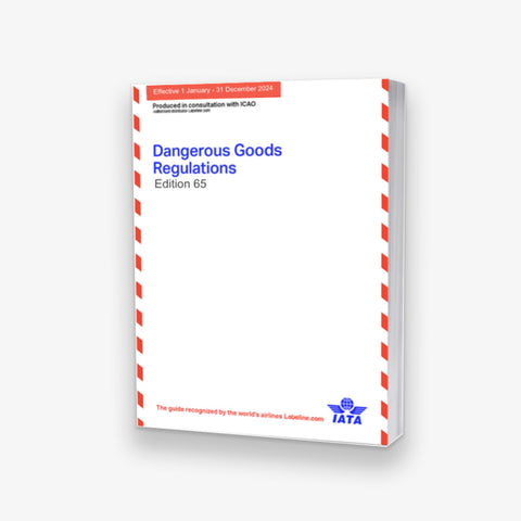 65th Edition IATA (Regular Bound) Dangerous Goods Regulations 2024