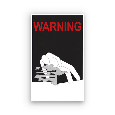Asphyxiation Warning Label 250mmx150mm  (Code CTASPH)