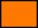 Placard/Container Label 400mmx300mm  Orange Rectangle (Code OR400)