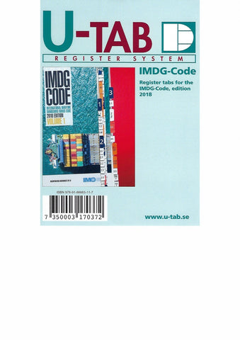 TAB Register Set for IMDG Books (Code TABIMO)