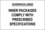 Handling Label 150mmx100mm  Inner Packages comply with prescribed specifications Rolls of 250 (Code VOU)