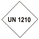 Package Label 100mmx100mm UN1210 Rolls of 250 (Code VUN1210)