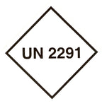 Package Label 100mmx100mm  UN2291 Rolls of 250 (Code VUN2291)