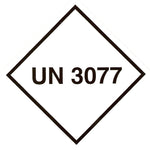 Package Label 100mmx100mm  UN3077 Rolls of 250 (Code VUN3077)