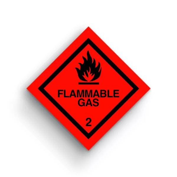 Class 2  Flammable Gas 2.1 - Image 2