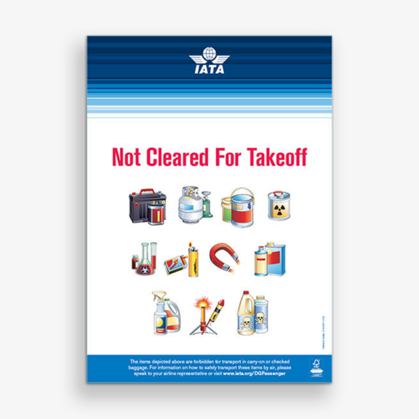 not cleared for takeoff poster