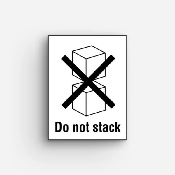 'Do Not Stack' Handling Label