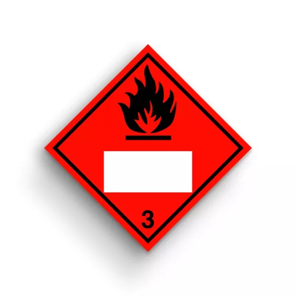 Class 3 Flammable Liquid - Panel - Image 2