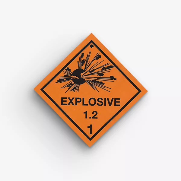 Class 1 Explosive 1.2 - Image 2