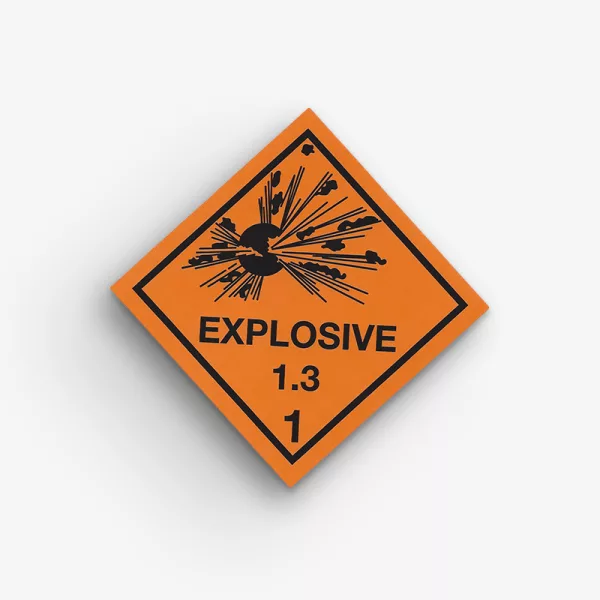 Class 1 Explosive 1.3 - Image 2