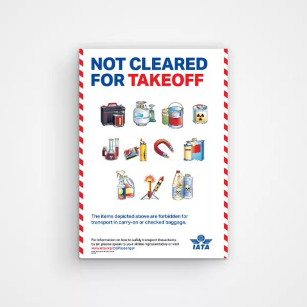 not cleared for takeoff poster